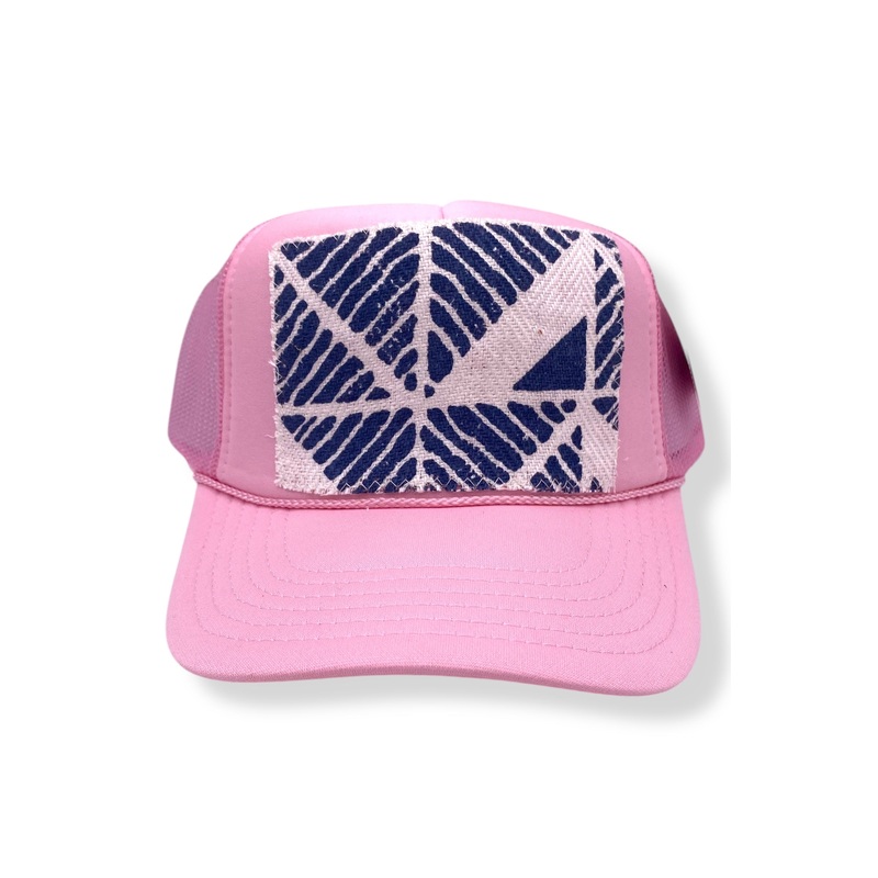 Kilim Trucker Hat – Baby Pink 94