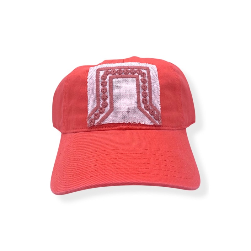 Kilim Baseball Hat Coral 15