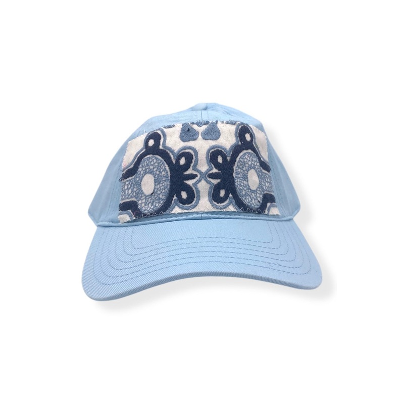 Kilim Baseball Hat – Pale Blue 15