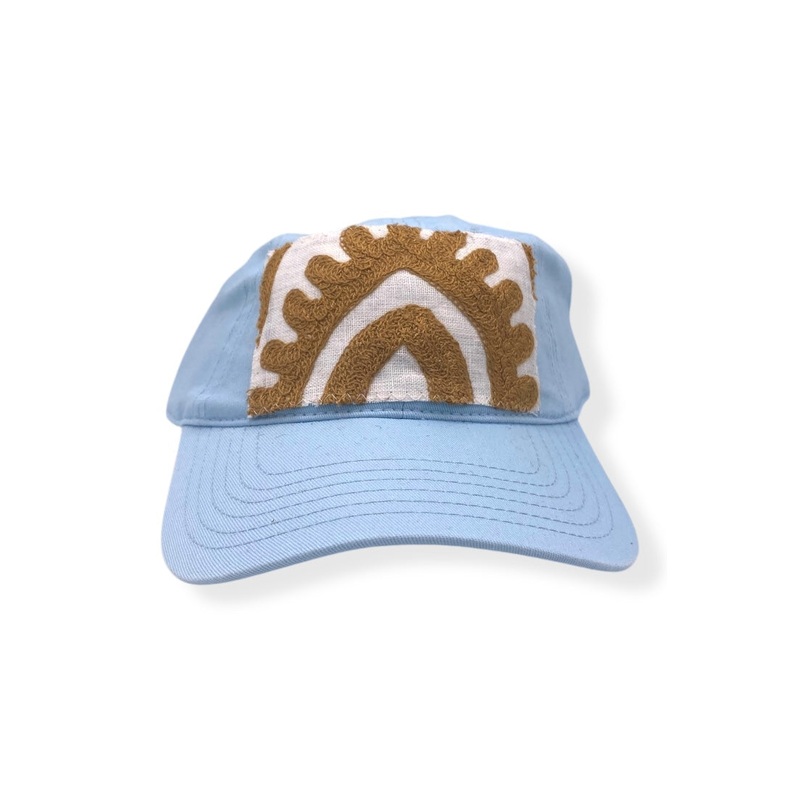 Kilim Baseball Hat – Pale Blue 21