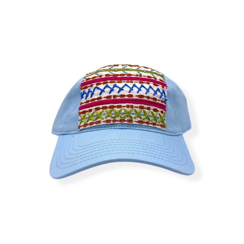 Kilim Baseball Hat – Pale Blue 8