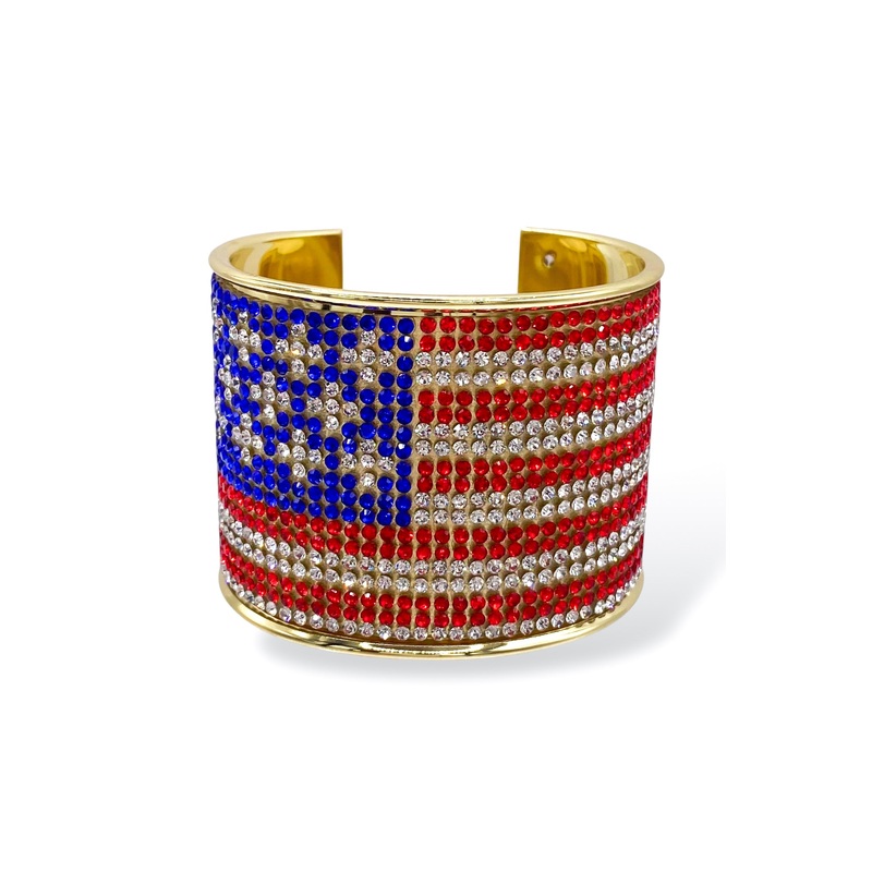 The American Way Flag Cuff Bracelet *Final Sale*