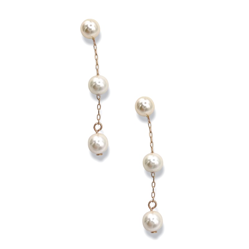 Your Plans Drop Pearl Earrings