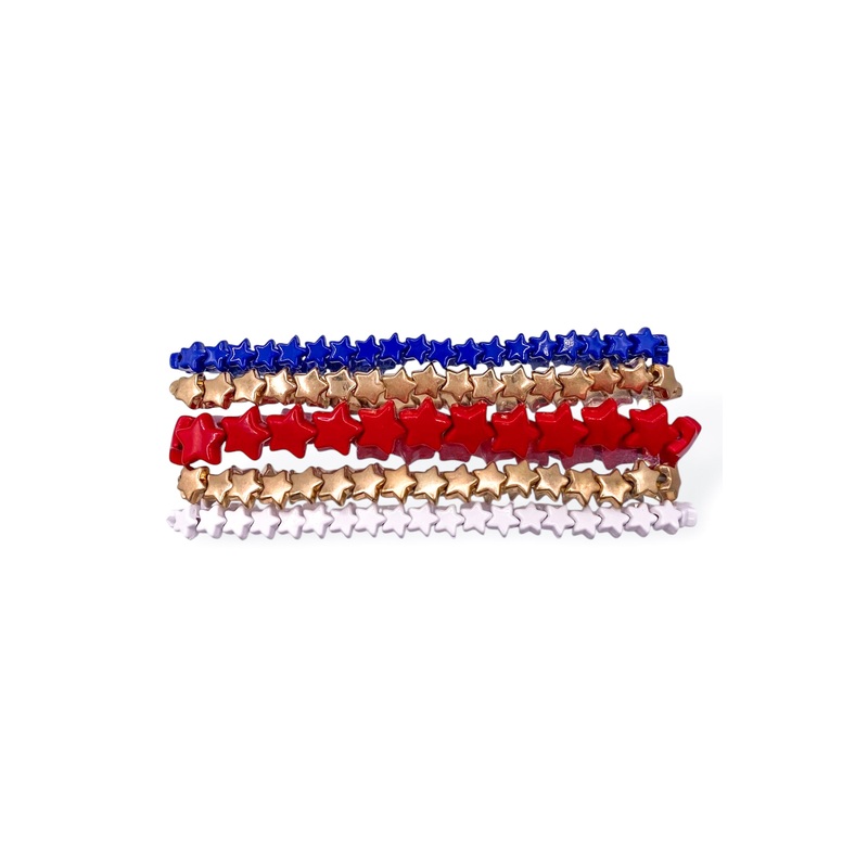 Born To Sparkle Star Beaded Bracelet Set *Final Sale*