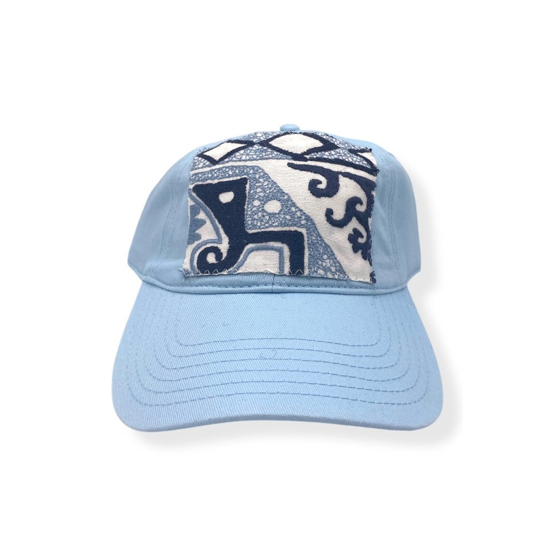 Kilim Baseball Hat – Pale Blue 11