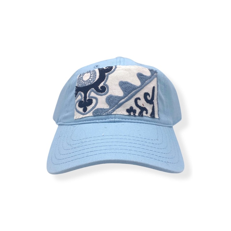 Kilim Baseball Hat – Pale Blue 12