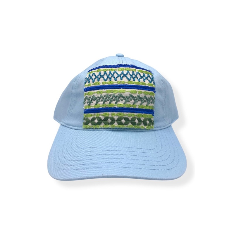 Kilim Baseball Hat – Pale Blue 18