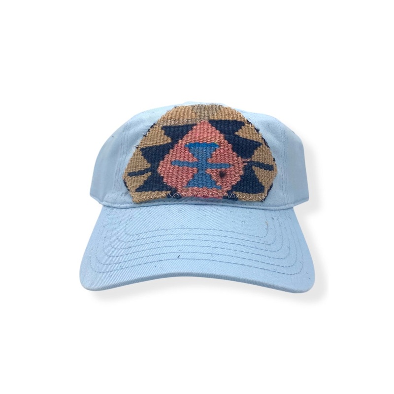 Kilim Baseball Hat – Pale Blue 25