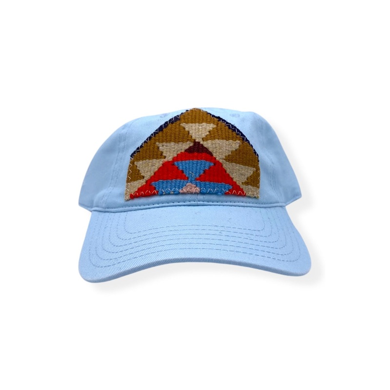 Kilim Baseball Hat – Pale Blue 3