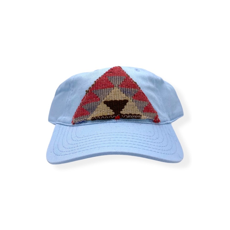 Kilim Baseball Hat – Pale Blue 5