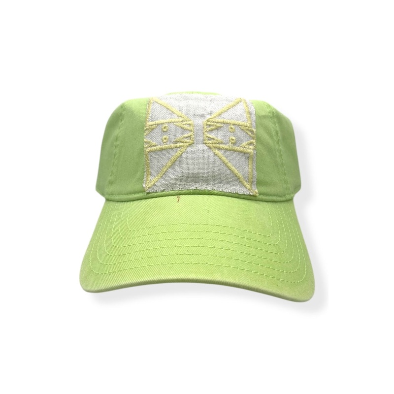 Kilim Baseball Hat – Lime 28
