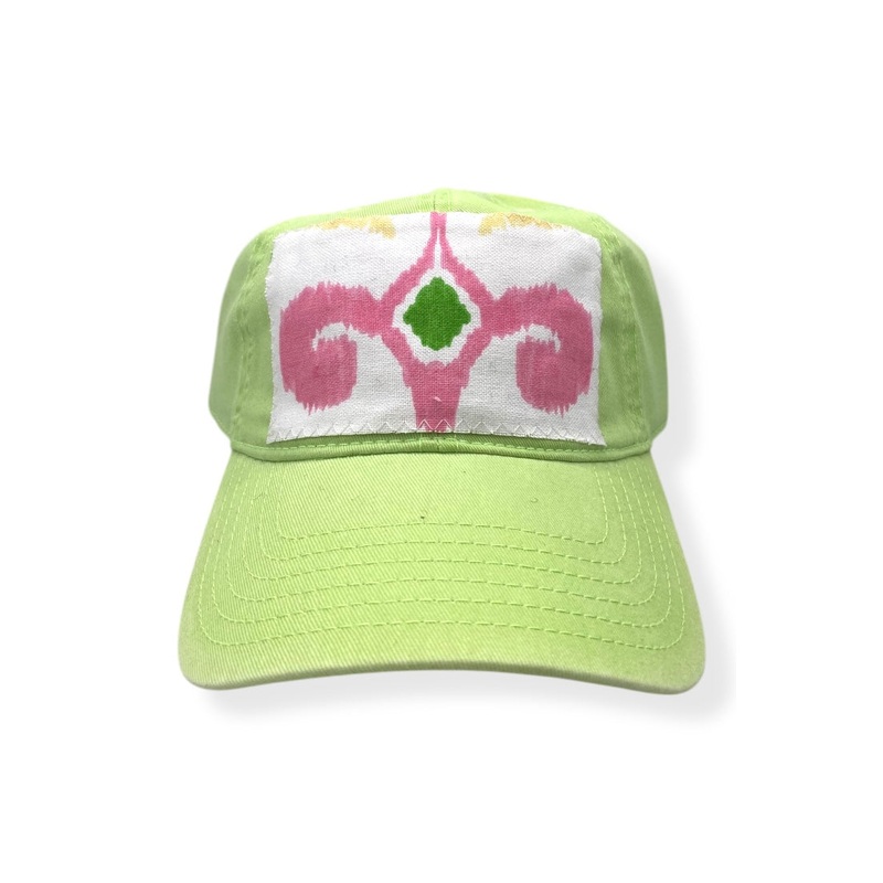 Kilim Baseball Hat – Lime 30