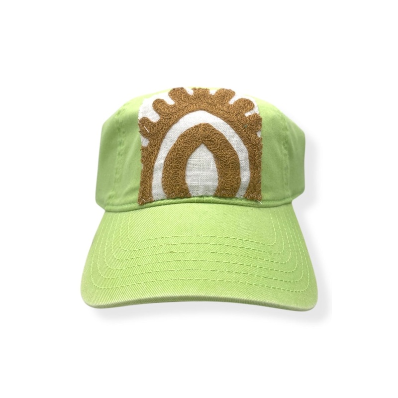Kilim Baseball Hat – Lime 33 *Final Sale*