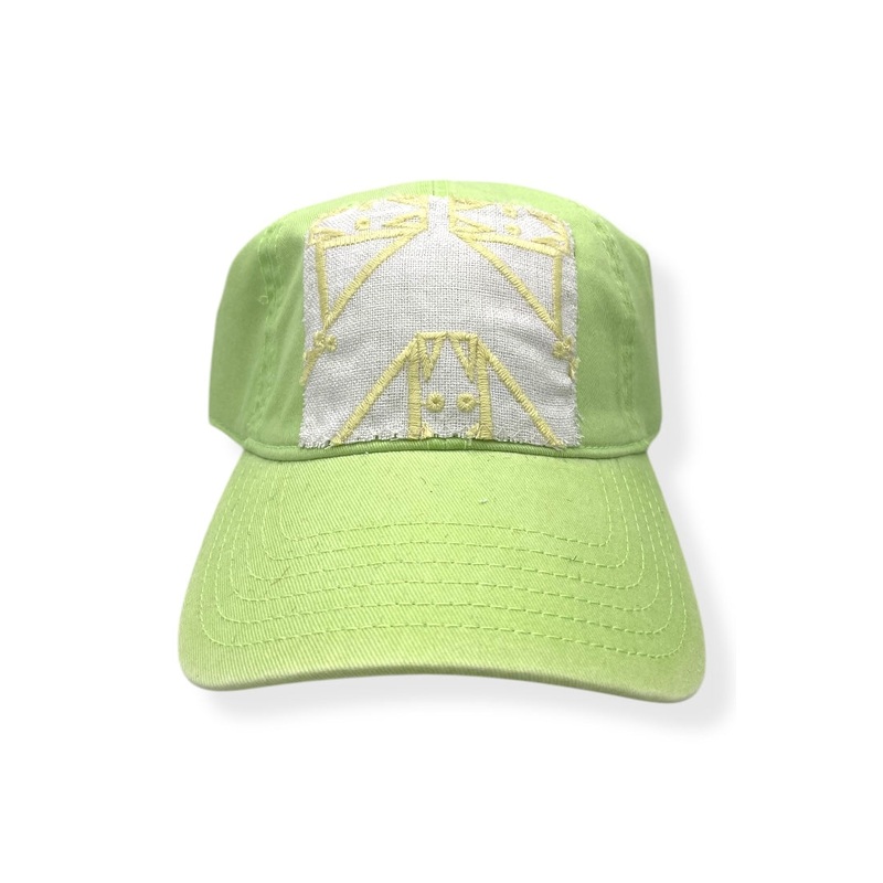 Kilim Baseball Hat – Lime 34
