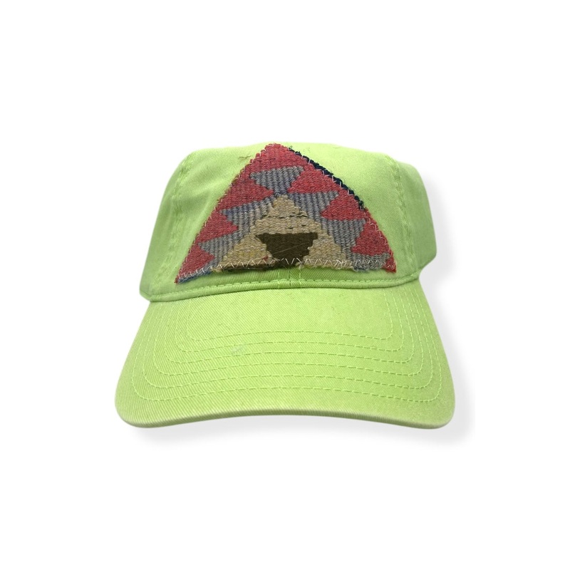 Kilim Baseball Hat – Lime 39