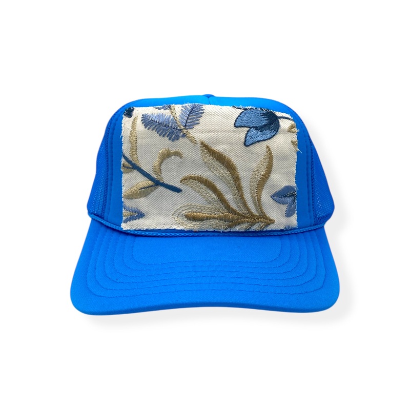 Kilim Trucker Hat – Electric Blue 3