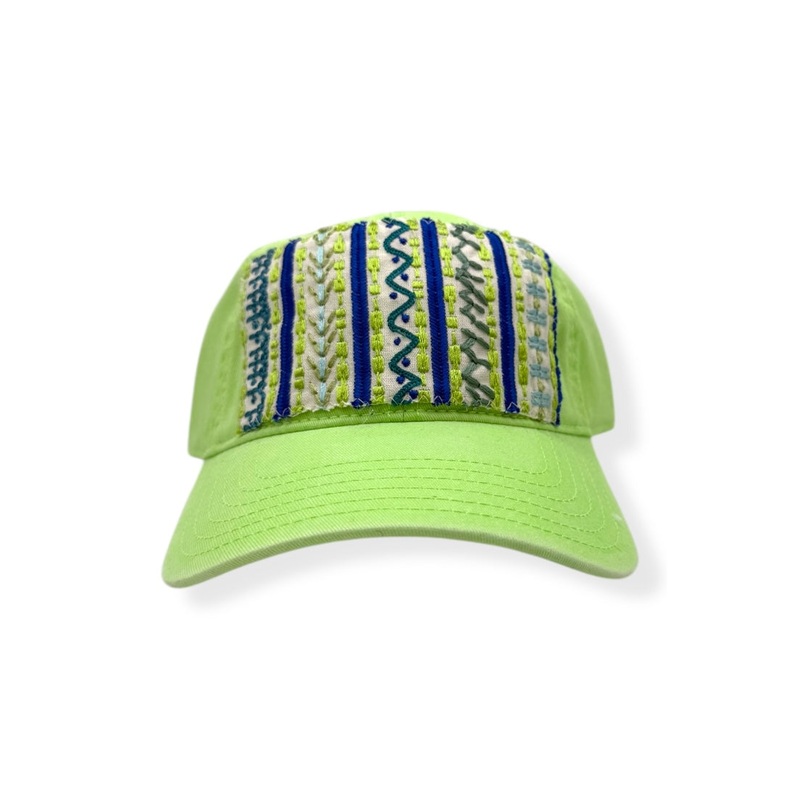 Kilim Baseball Hat – Lime 64