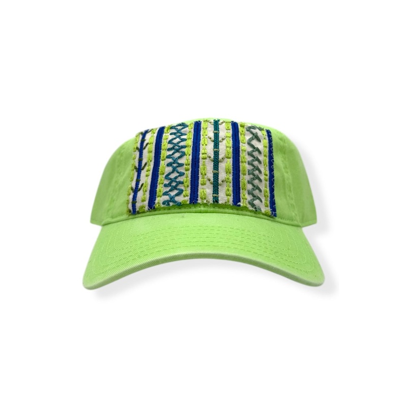 Kilim Baseball Hat – Lime 66