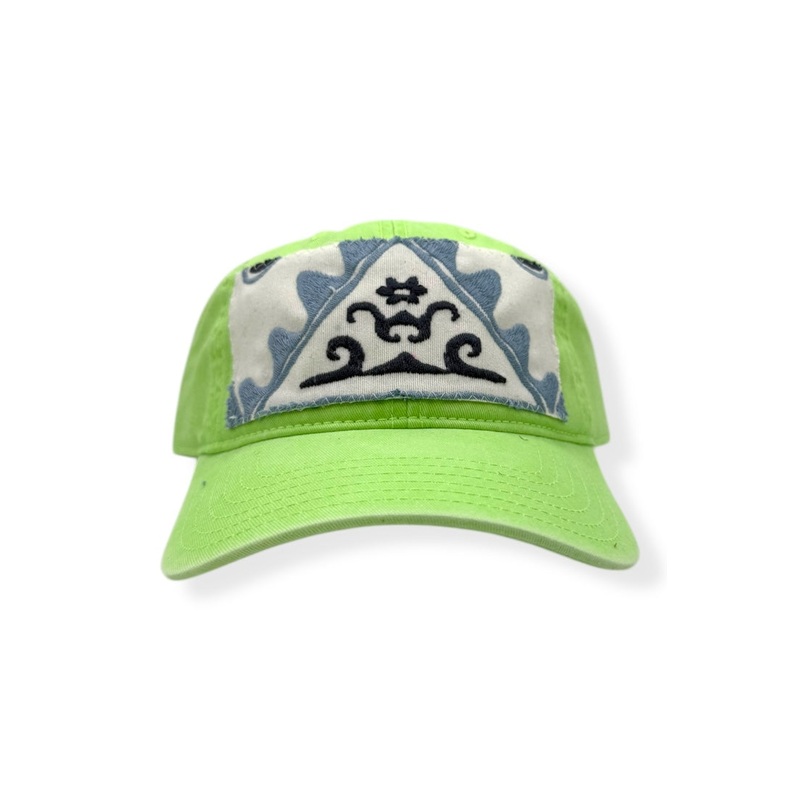 Kilim Baseball Hat – Lime 67 *Final Sale*