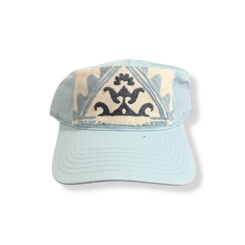Kilim Baseball Hat – Pale Blue 38