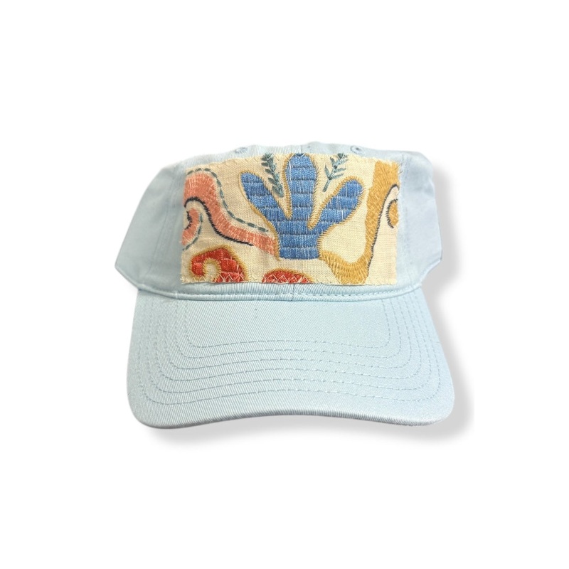Kilim Baseball Hat – Pale Blue 53