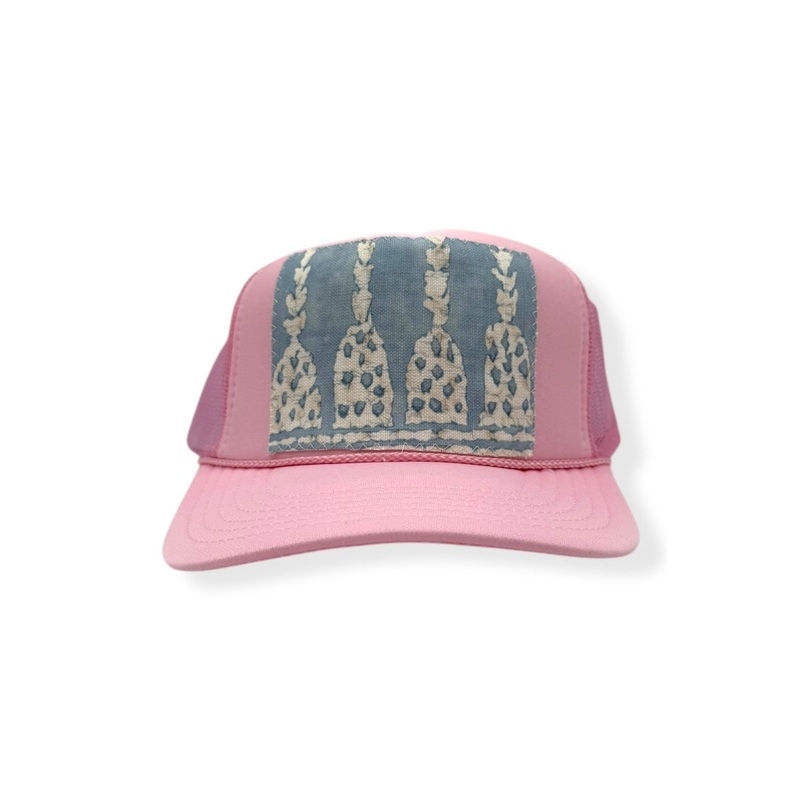 Kilim Trucker Hat – Baby Pink 130