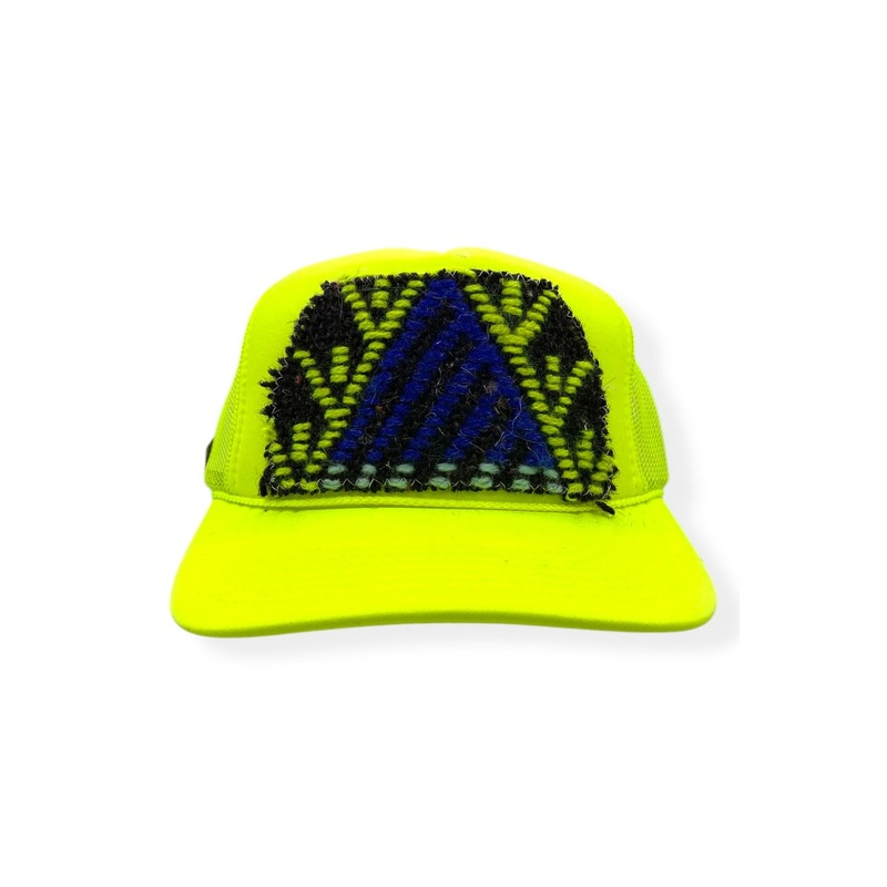 Kilim Trucker Hat – Neon Yellow 15