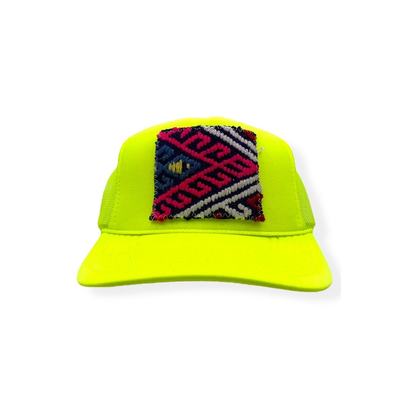 Kilim Trucker Hat – Neon Yellow 16