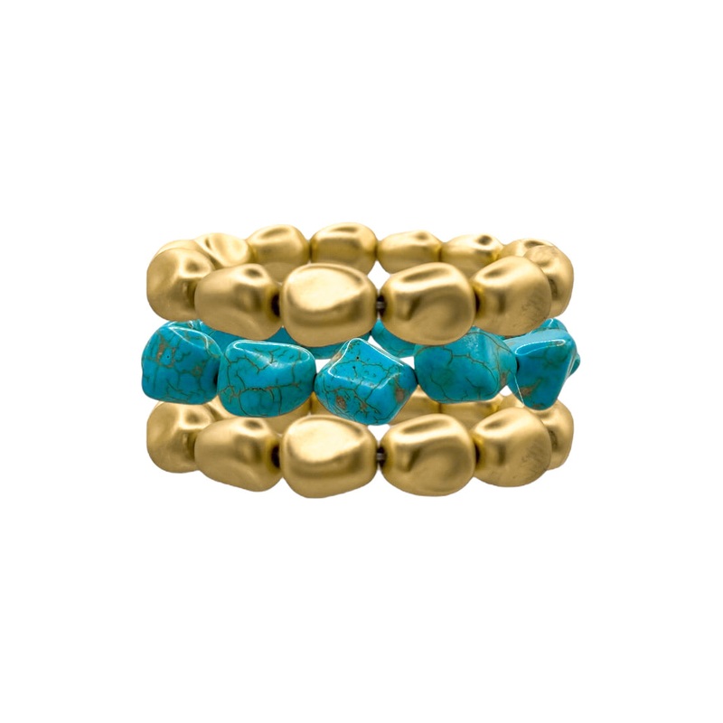 More Than Just A Dream Turquoise Bracelet Set