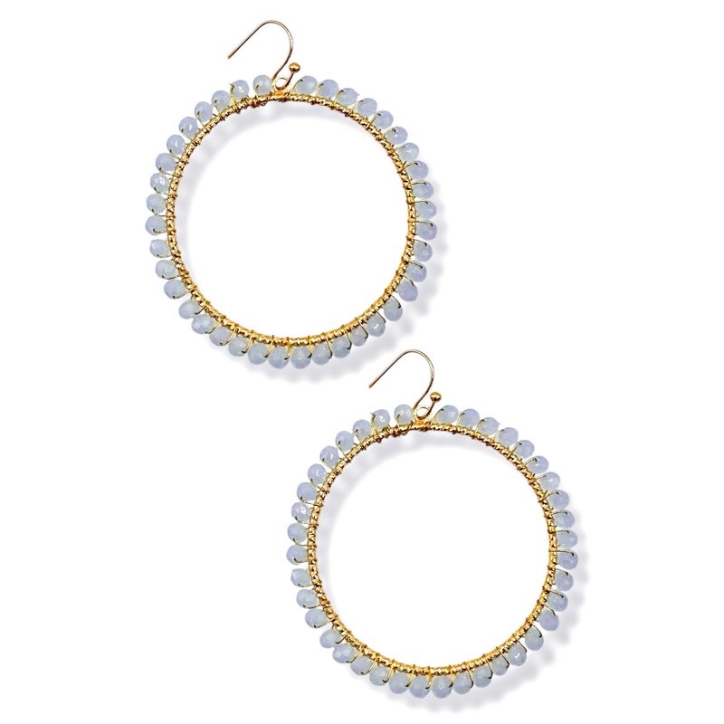 Wink on By Beaded Earrings *Final Sale*