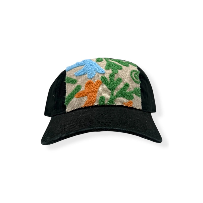Kilim Baseball Hat – Black 25