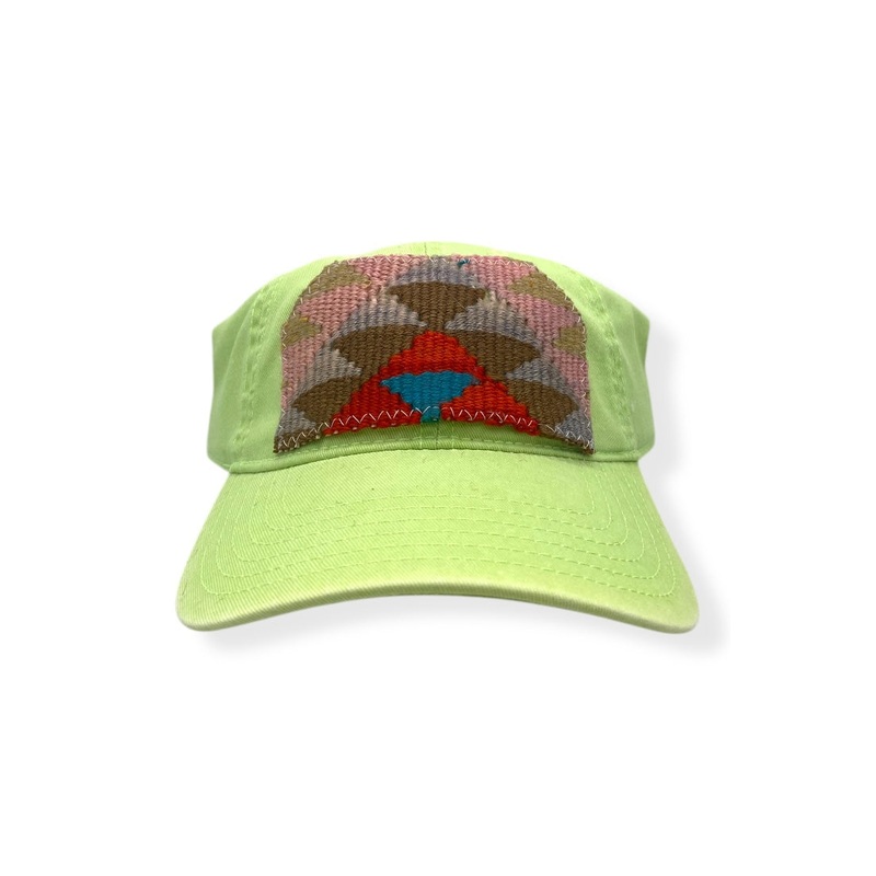 Kilim Baseball Hat – Lime 23
