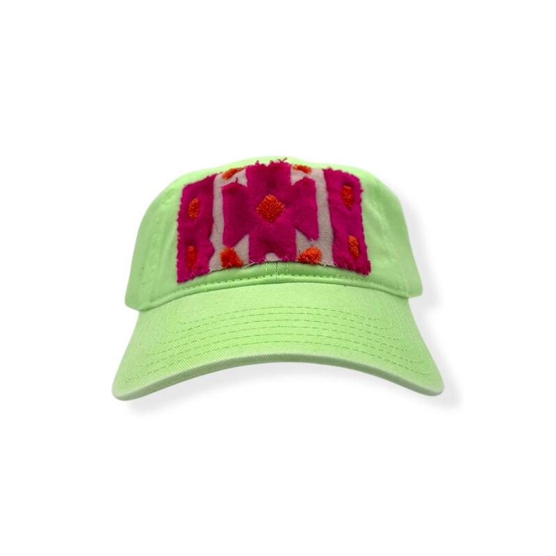 Kilim Baseball Hat – Lime 63