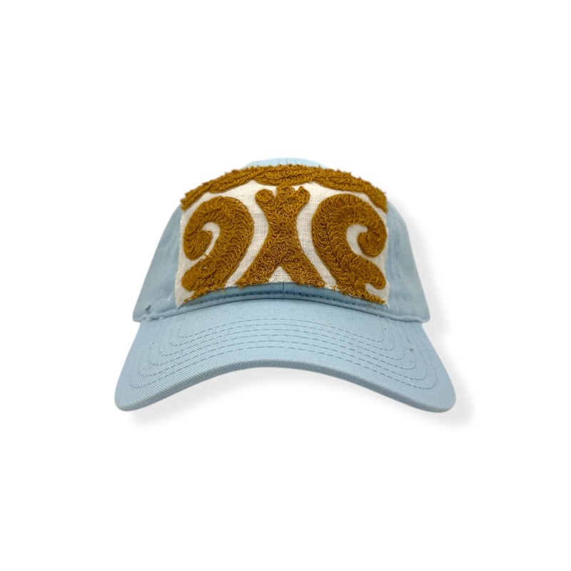 Kilim Baseball Hat – Pale Blue 43