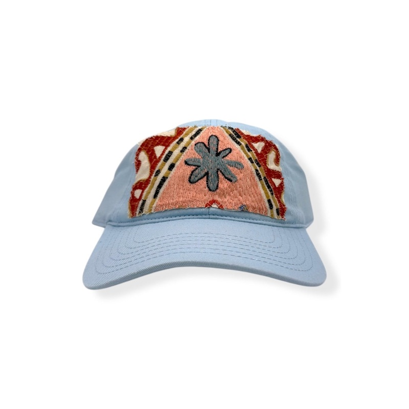 Kilim Baseball Hat – Pale Blue 45