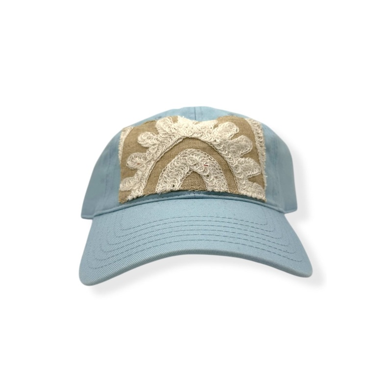 Kilim Baseball Hat – Pale Blue 58