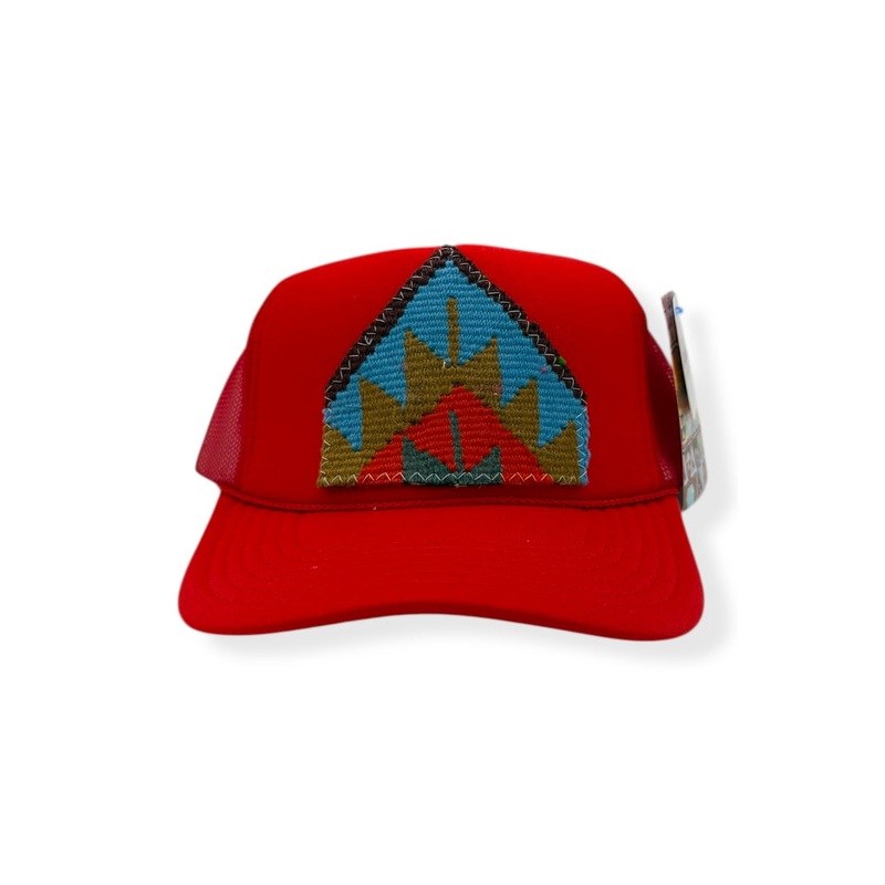 Kilim Trucker Hat – Red 239