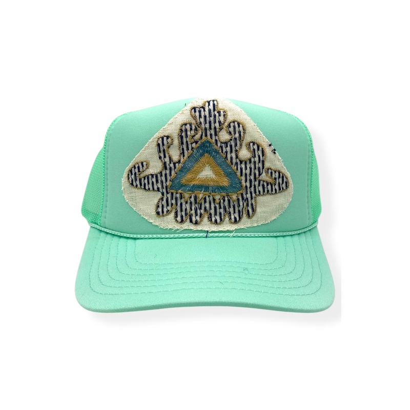 Kilim Trucker Hat – Seafoam 106