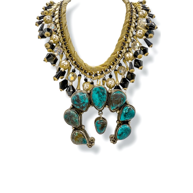 Made in the Deep South 1960s Turquoise 1950s Necklace
