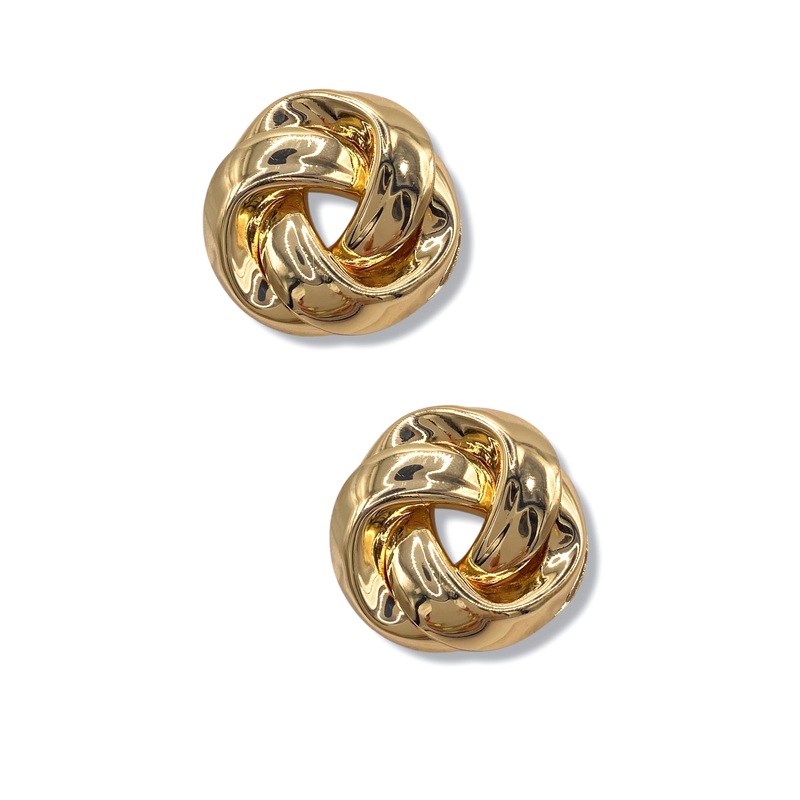 In A Knot Gold Earrings *Final Sale*