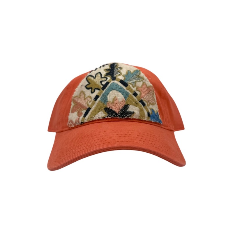 Kilim Baseball Hat Coral 39