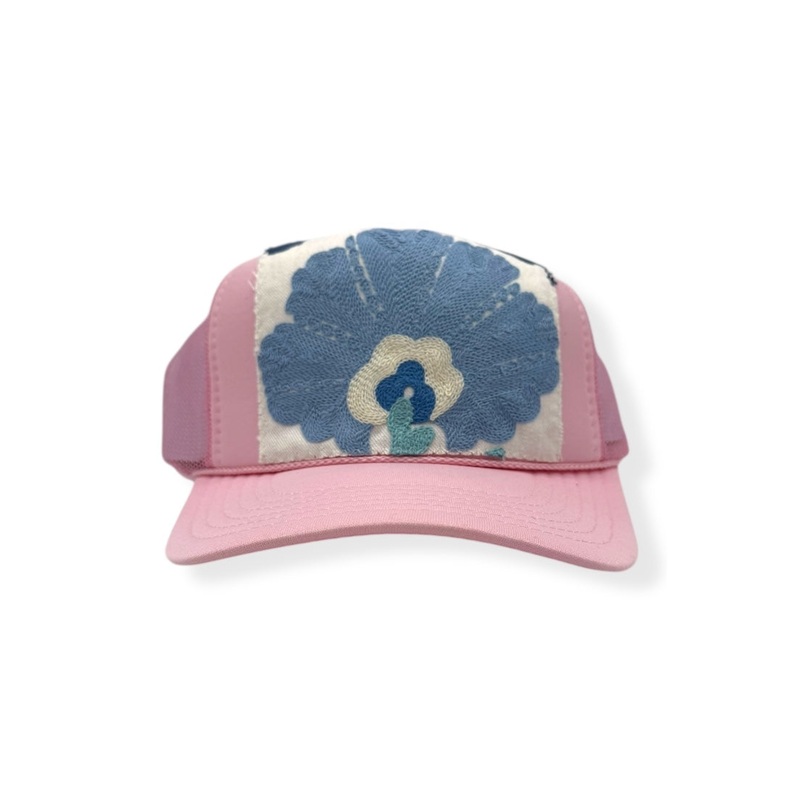 Kilim Trucker Hat – Baby Pink 125