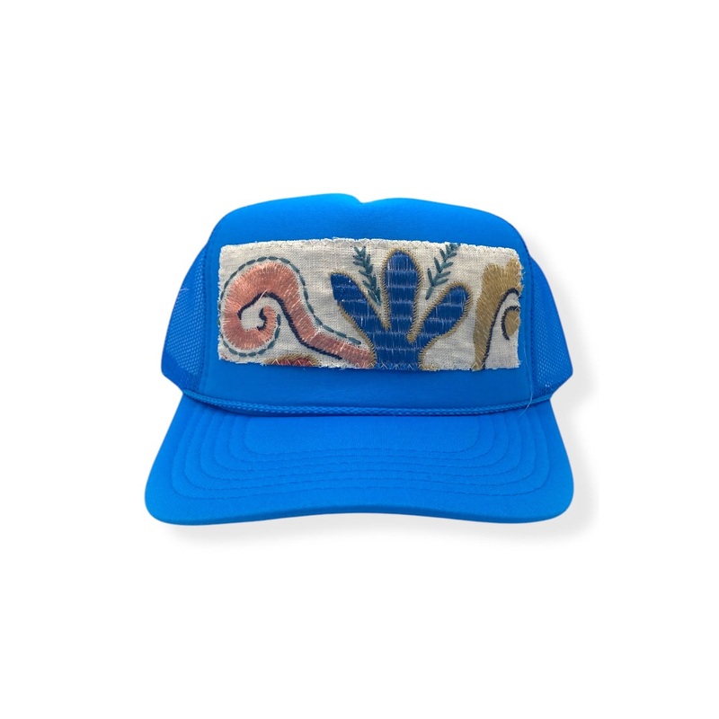 Kilim Trucker Hat – Electric Blue 19