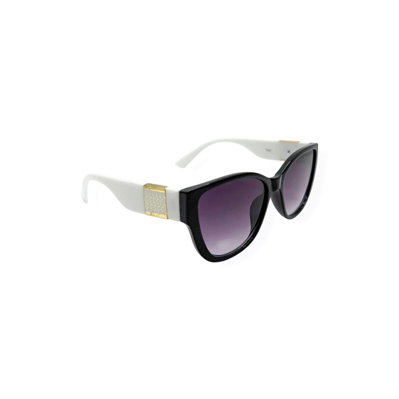 Change The Tone Sunglasses|Black/White