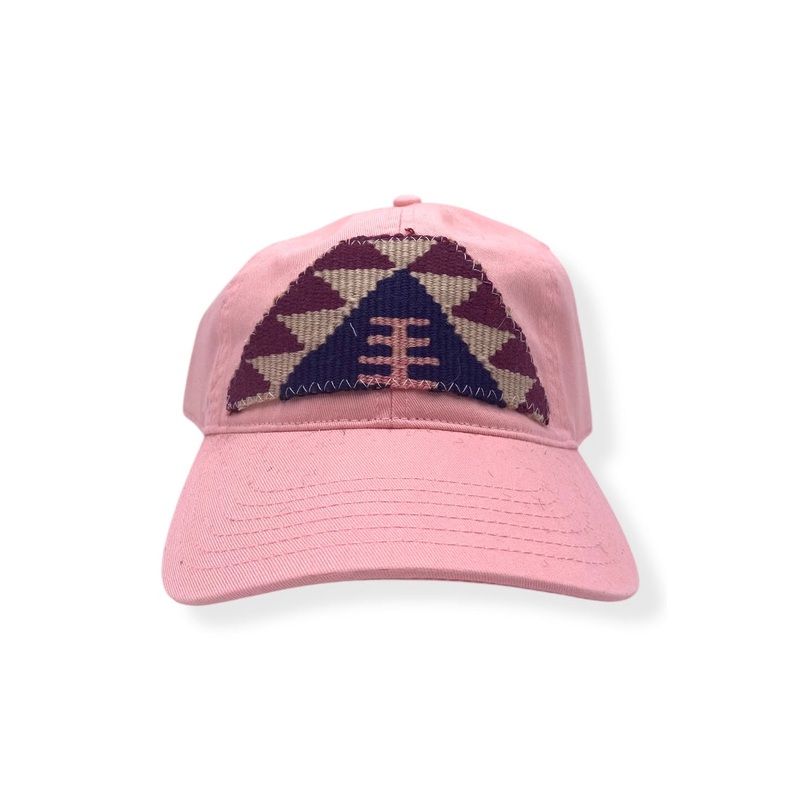 Kilim Baseball Hat – Pale Pink 19