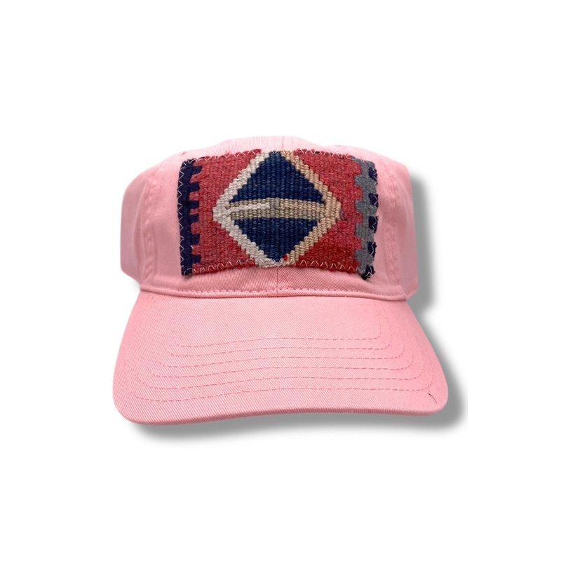 Kilim Baseball Hat – Pale Pink 23