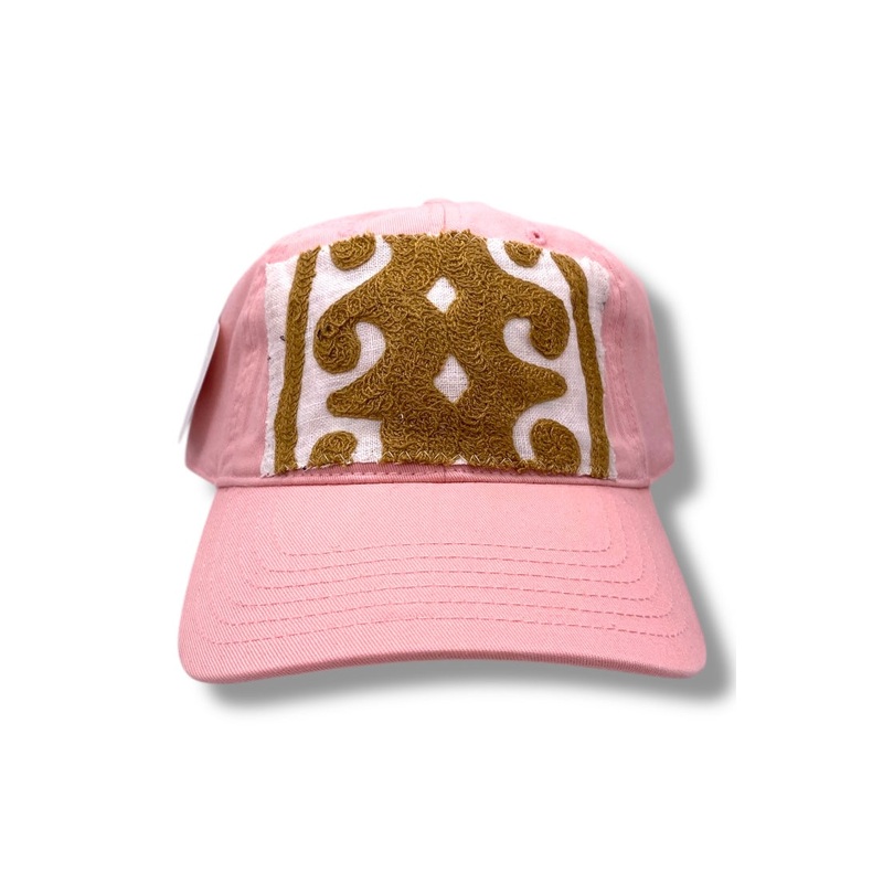 Kilim Baseball Hat – Pale Pink 33