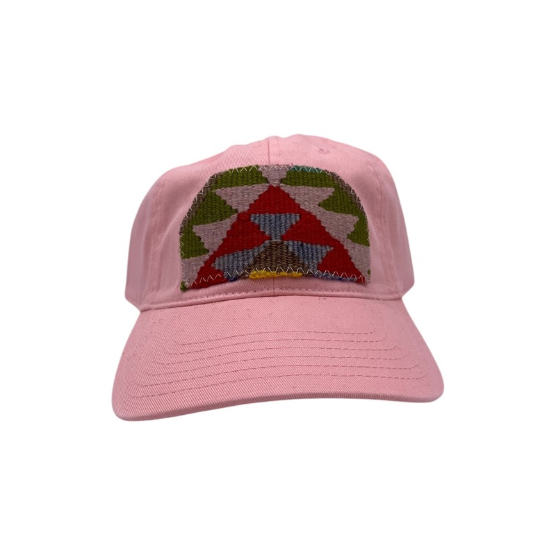 Kilim Baseball Hat – Pale Pink 5