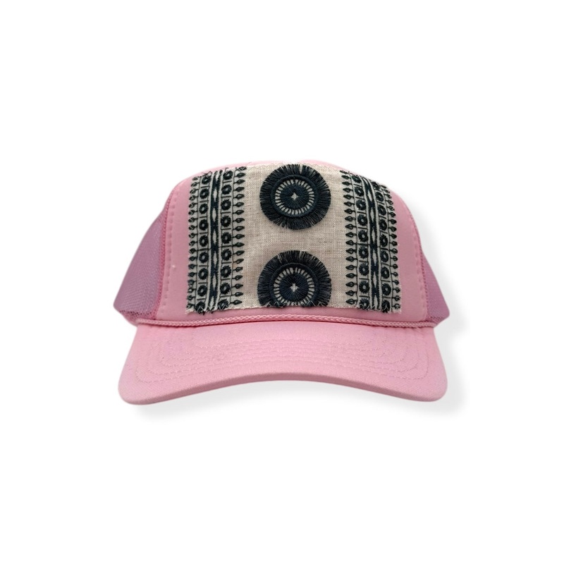 Kilim Trucker Hat – Baby Pink 102
