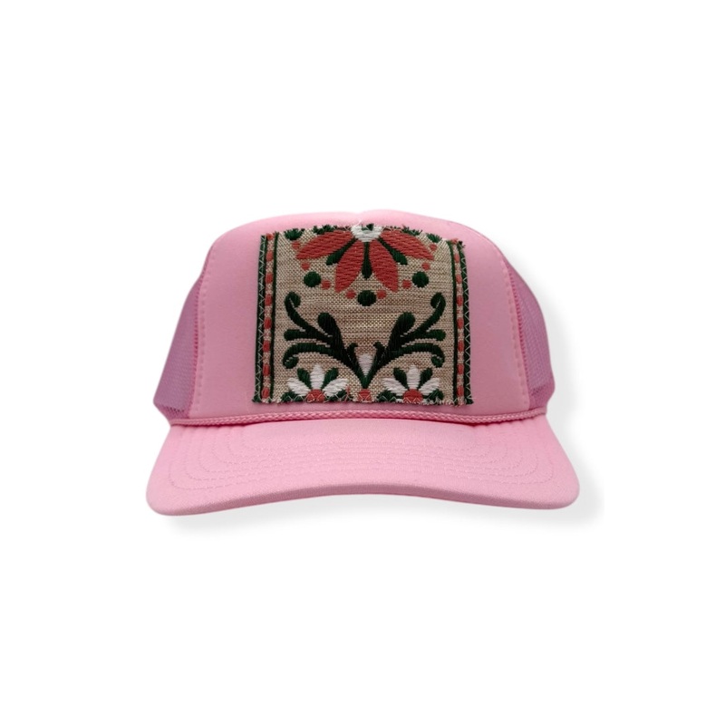 Kilim Trucker Hat – Baby Pink 112